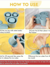 Silicone Ice Cube Tray for Stanley Cup with Straw and Handle - Image 5